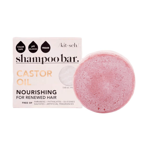 Load image into Gallery viewer, Kitsch Castor Oil Nourishing Shampoo Bar - Count On Us
