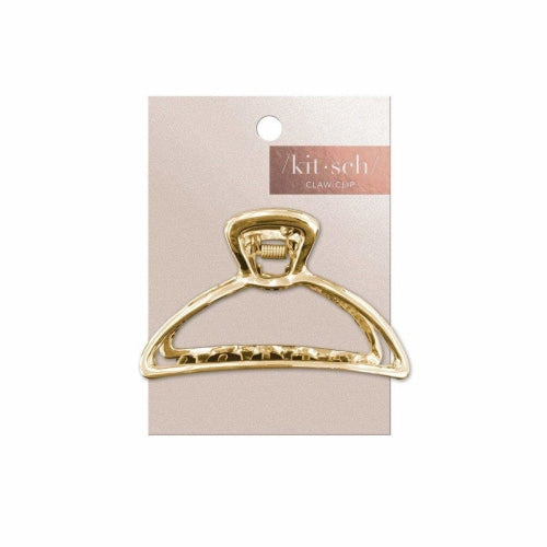 Kitsch Open Shape Claw Clip (Gold) - Count On Us