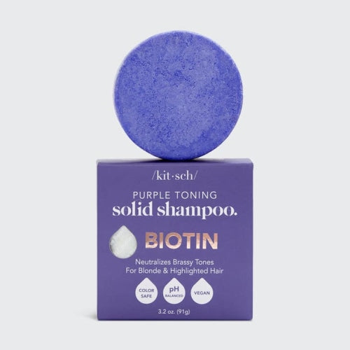 KITSCH - Purple Toning Solid Shampoo Bar - KITSCH