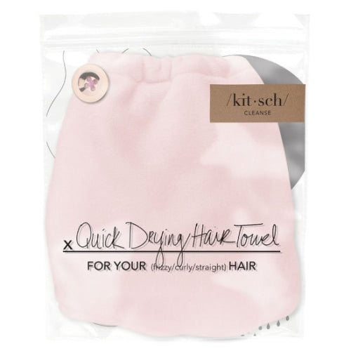 Load image into Gallery viewer, Kitsch Quick Dry Hair Towel - Blush - Count On Us
