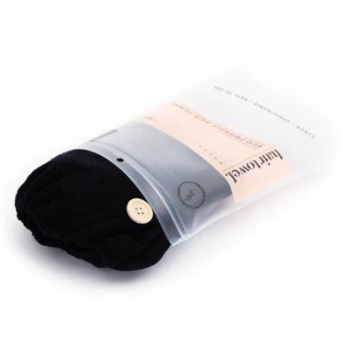 Kitsch Quick Dry Hair Towel - Eco Black - Count On Us