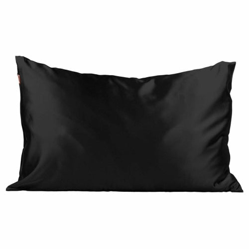 Load image into Gallery viewer, Kitsch Satin Pillowcase (Black) - Count On Us
