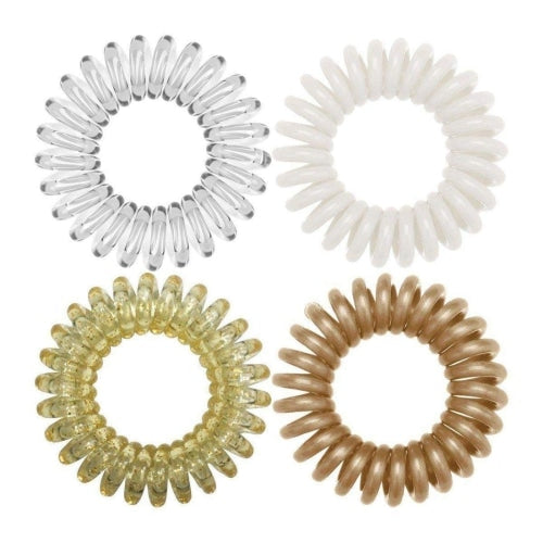 Load image into Gallery viewer, Kitsch Spiral Hair Ties 8 Pack (Blonde) - Count On Us
