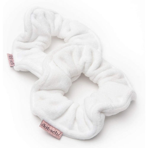 Kitsch Towel Scrunchie 2 Pack (White) - Count