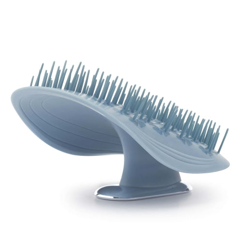 Manta Healthy Hair Brush With Mirror (Blue) - Count On Us