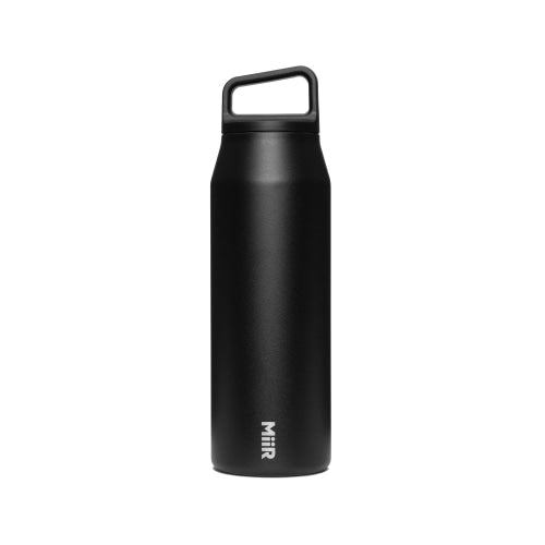 Load image into Gallery viewer, MiiR Wide Mouth Bottle Black (32oz) - Count On Us
