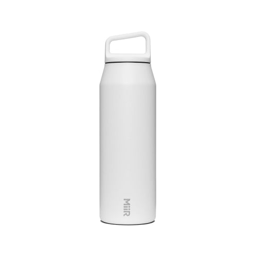MiiR Wide Mouth Bottle White (32oz) - Count On Us